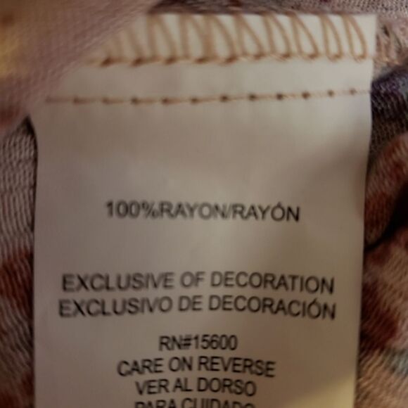 Jolt Floral Crop Top Sz M - Picture 5 of 7